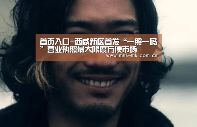 首页入口-西咸新区首发“一照一码”营业执照最大限度方便市场(图2) MK体育